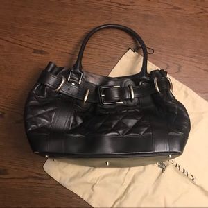 Burberry Prorsum Beaton Large Quilted Leather Bag